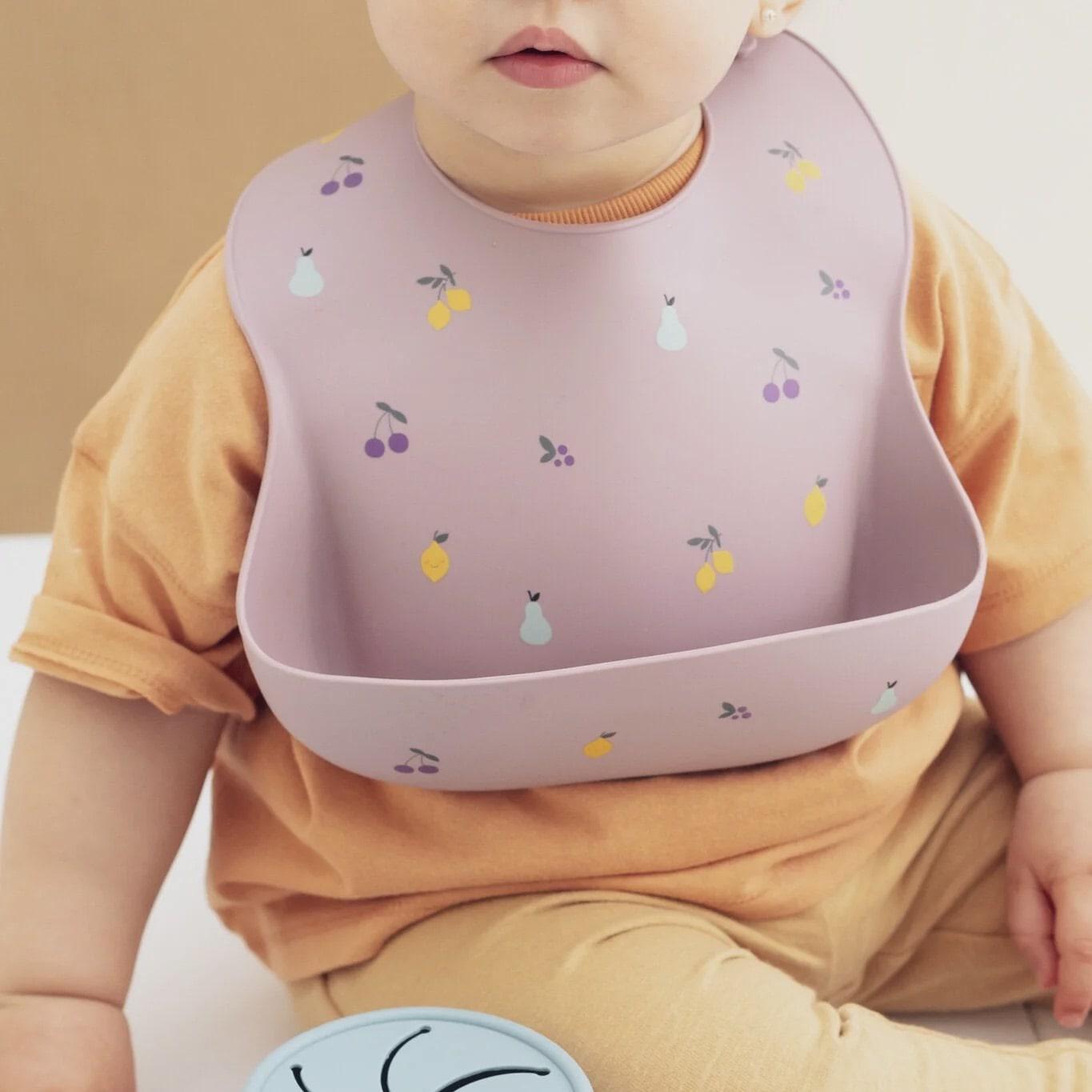 Fruity Silicone Bib